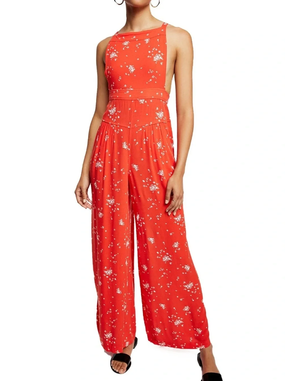 Free People Sweet In The Streets wide leg jumpsuit